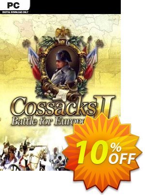 Cossacks II Battle for Europe PC Coupon, discount Cossacks II Battle for Europe PC Deal 2024 CDkeys. Promotion: Cossacks II Battle for Europe PC Exclusive Sale offer 