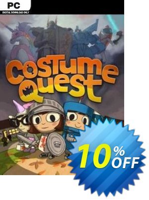 Costume Quest PC Coupon, discount Costume Quest PC Deal 2024 CDkeys. Promotion: Costume Quest PC Exclusive Sale offer 