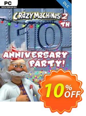 Crazy Machines 2 Anniversary DLC PC discount coupon Crazy Machines 2 Anniversary DLC PC Deal 2022 CDkeys - Crazy Machines 2 Anniversary DLC PC Exclusive Sale offer 