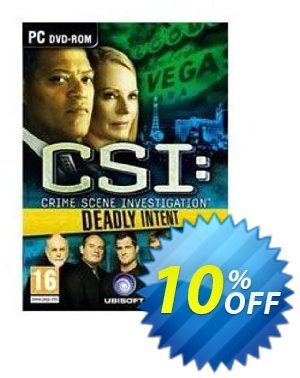 CSI: Crime Scene Investigation - Deadly Intent (PC) Coupon discount CSI: Crime Scene Investigation - Deadly Intent (PC) Deal 2024 CDkeys