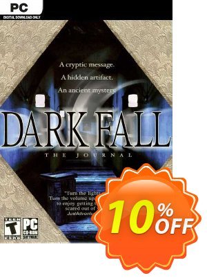 Dark Fall The Journal PC discount coupon Dark Fall The Journal PC Deal 2022 CDkeys - Dark Fall The Journal PC Exclusive Sale offer 