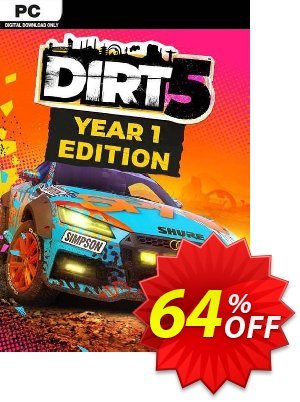 DIRT 5 Year 1 Edition PC 優惠券，折扣碼 DIRT 5 Year 1 Edition PC Deal 2024 CDkeys，促銷代碼: DIRT 5 Year 1 Edition PC Exclusive Sale offer 