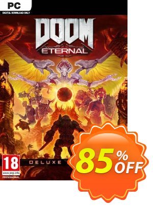 DOOM Eternal - Deluxe Edition PC (STEAM) discount coupon DOOM Eternal - Deluxe Edition PC (STEAM) Deal 2022 CDkeys - DOOM Eternal - Deluxe Edition PC (STEAM) Exclusive Sale offer 