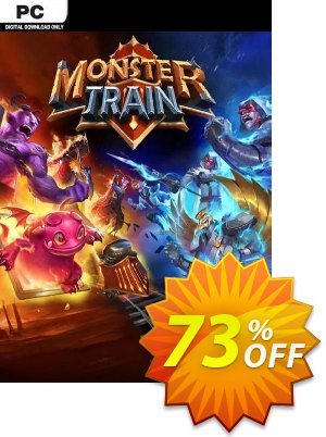 Monster Train PC offering deals Monster Train PC Deal 2024 CDkeys. Promotion: Monster Train PC Exclusive Sale offer 