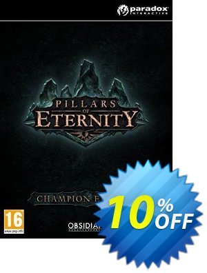 Pillars of Eternity - Champion Edition PC Coupon discount Pillars of Eternity - Champion Edition PC Deal 2024 CDkeys