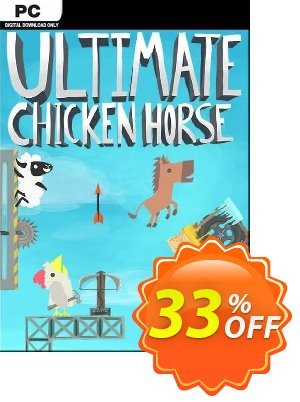 Ultimate Chicken Horse PC offering deals Ultimate Chicken Horse PC Deal 2024 CDkeys. Promotion: Ultimate Chicken Horse PC Exclusive Sale offer 