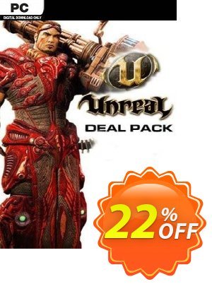 Unreal Deal Pack PC offering deals Unreal Deal Pack PC Deal 2024 CDkeys. Promotion: Unreal Deal Pack PC Exclusive Sale offer 