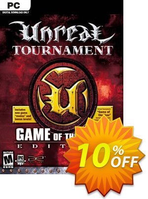 Unreal Tournament: Game of the Year Edition PC 優惠券，折扣碼 Unreal Tournament: Game of the Year Edition PC Deal 2024 CDkeys，促銷代碼: Unreal Tournament: Game of the Year Edition PC Exclusive Sale offer 