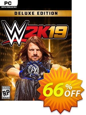 WWE 2K19 Deluxe Edition PC discount coupon WWE 2K19 Deluxe Edition PC Deal 2022 CDkeys - WWE 2K19 Deluxe Edition PC Exclusive Sale offer 