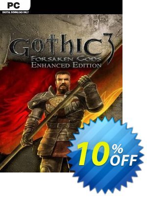 Gothic 3 Forsaken Gods Enhanced Edition PC discount coupon Gothic 3 Forsaken Gods Enhanced Edition PC Deal 2024 CDkeys - Gothic 3 Forsaken Gods Enhanced Edition PC Exclusive Sale offer 