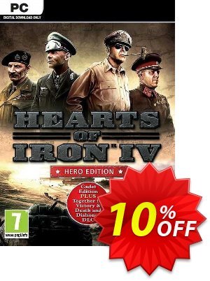 Hearts of Iron IV Hero Edition PC 優惠券，折扣碼 Hearts of Iron IV Hero Edition PC Deal 2024 CDkeys，促銷代碼: Hearts of Iron IV Hero Edition PC Exclusive Sale offer 