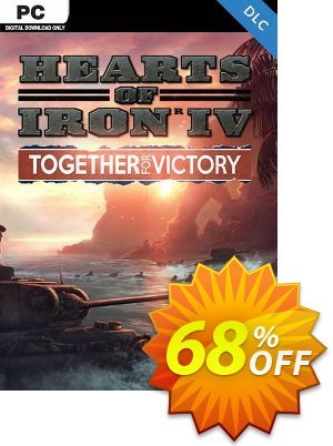 Hearts of Iron IV: Together for Victory PC - DLC kode diskon Hearts of Iron IV: Together for Victory PC - DLC Deal 2024 CDkeys Promosi: Hearts of Iron IV: Together for Victory PC - DLC Exclusive Sale offer 