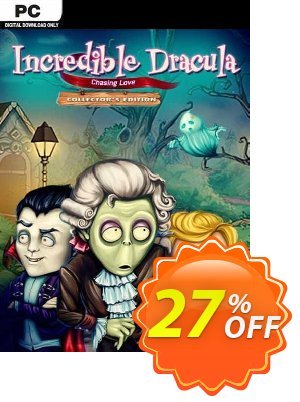 Incredible Dracula Chasing Love Collectors Edition PC割引コード・Incredible Dracula Chasing Love Collectors Edition PC Deal 2024 CDkeys キャンペーン:Incredible Dracula Chasing Love Collectors Edition PC Exclusive Sale offer 