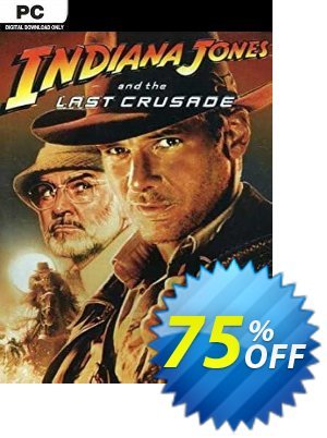 Indiana Jones and the Last Crusade PC Coupon, discount Indiana Jones and the Last Crusade PC Deal 2024 CDkeys. Promotion: Indiana Jones and the Last Crusade PC Exclusive Sale offer 