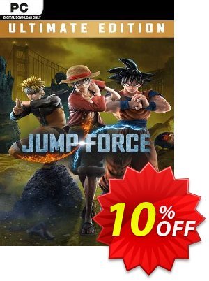 JUMP FORCE - Ultimate Edition PC (EMEA) 優惠券，折扣碼 JUMP FORCE - Ultimate Edition PC (EMEA) Deal 2024 CDkeys，促銷代碼: JUMP FORCE - Ultimate Edition PC (EMEA) Exclusive Sale offer 