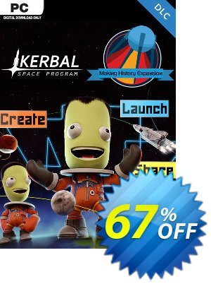 Kerbal Space Program Making History Expansion PC - DLC 優惠券，折扣碼 Kerbal Space Program Making History Expansion PC - DLC Deal 2024 CDkeys，促銷代碼: Kerbal Space Program Making History Expansion PC - DLC Exclusive Sale offer 
