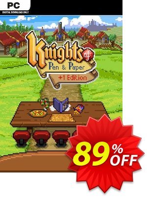 Knights of Pen and Paper +1 PC Coupon, discount Knights of Pen and Paper +1 PC Deal 2024 CDkeys. Promotion: Knights of Pen and Paper +1 PC Exclusive Sale offer 