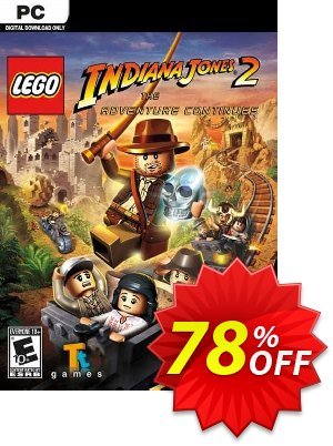 Lego Indiana Jones 2: The Adventure Continues PC 優惠券，折扣碼 Lego Indiana Jones 2: The Adventure Continues PC Deal 2024 CDkeys，促銷代碼: Lego Indiana Jones 2: The Adventure Continues PC Exclusive Sale offer 