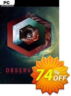 Observation PC 優惠券，折扣碼 Observation PC Deal 2024 CDkeys，促銷代碼: Observation PC Exclusive Sale offer 