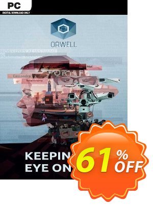 Orwell: Keeping an Eye On You PC Coupon, discount Orwell: Keeping an Eye On You PC Deal 2024 CDkeys. Promotion: Orwell: Keeping an Eye On You PC Exclusive Sale offer 