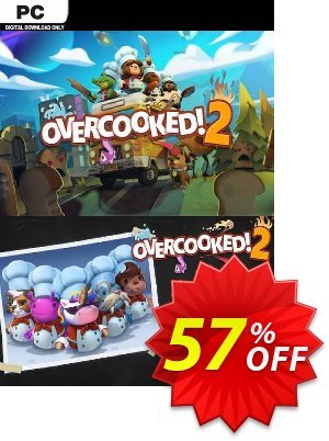 Overcooked! 2 + Too Many Cooks Pack PC割引コード・Overcooked! 2 + Too Many Cooks Pack PC Deal 2024 CDkeys キャンペーン:Overcooked! 2 + Too Many Cooks Pack PC Exclusive Sale offer 