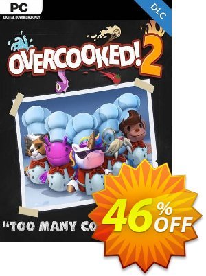 Overcooked! 2 - Too Many Cooks Pack PC - DLC割引コード・Overcooked! 2 - Too Many Cooks Pack PC - DLC Deal 2024 CDkeys キャンペーン:Overcooked! 2 - Too Many Cooks Pack PC - DLC Exclusive Sale offer 
