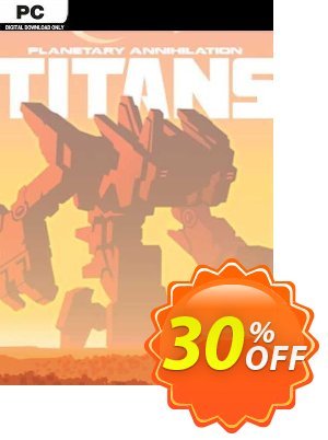 Planetary Annihilation: TITANS PC Coupon, discount Planetary Annihilation: TITANS PC Deal 2024 CDkeys. Promotion: Planetary Annihilation: TITANS PC Exclusive Sale offer 