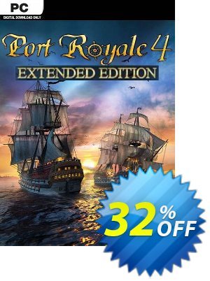 Port Royale 4 - Extended Edition PC Coupon, discount Port Royale 4 - Extended Edition PC Deal 2024 CDkeys. Promotion: Port Royale 4 - Extended Edition PC Exclusive Sale offer 