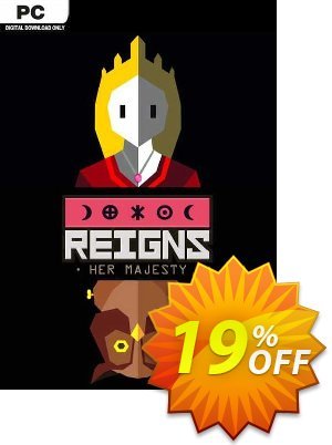 Reigns: Her Majesty PC Coupon, discount Reigns: Her Majesty PC Deal 2024 CDkeys. Promotion: Reigns: Her Majesty PC Exclusive Sale offer 