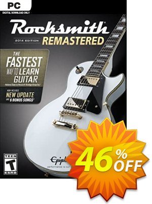 Rocksmith 2014 Edition - Remastered PC 프로모션 코드 Rocksmith 2014 Edition - Remastered PC Deal 2024 CDkeys 프로모션: Rocksmith 2014 Edition - Remastered PC Exclusive Sale offer 