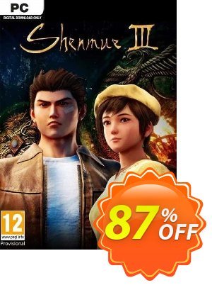 Shenmue III PC (Steam)销售折让 Shenmue III PC (Steam) Deal 2024 CDkeys