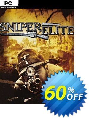 Sniper Elite PC Coupon, discount Sniper Elite PC Deal 2024 CDkeys. Promotion: Sniper Elite PC Exclusive Sale offer 