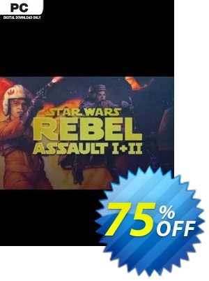 Star Wars : Rebel Assault I + II PC discount coupon Star Wars : Rebel Assault I + II PC Deal 2022 CDkeys - Star Wars : Rebel Assault I + II PC Exclusive Sale offer for iVoicesoft