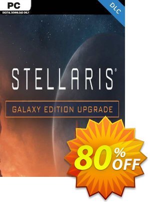Stellaris: Galaxy Edition Upgrade Pack PC discount coupon Stellaris: Galaxy Edition Upgrade Pack PC Deal 2022 CDkeys - Stellaris: Galaxy Edition Upgrade Pack PC Exclusive Sale offer for iVoicesoft