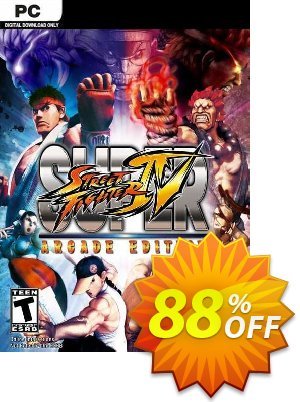 Super Street Fighter IV Arcade Edition PC销售折让 Super Street Fighter IV Arcade Edition PC Deal 2024 CDkeys