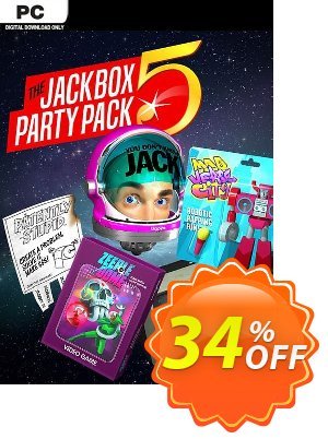 The Jackbox Party Pack 5 PC discount coupon The Jackbox Party Pack 5 PC Deal 2022 CDkeys - The Jackbox Party Pack 5 PC Exclusive Sale offer for iVoicesoft