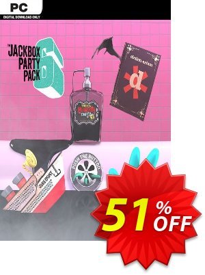 The Jackbox Party Pack 6 PC discount coupon The Jackbox Party Pack 6 PC Deal 2022 CDkeys - The Jackbox Party Pack 6 PC Exclusive Sale offer for iVoicesoft