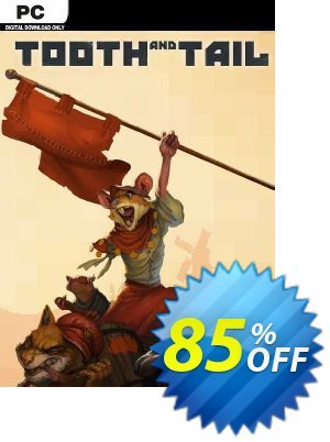 Tooth and Tail PC offering deals Tooth and Tail PC Deal 2024 CDkeys. Promotion: Tooth and Tail PC Exclusive Sale offer 