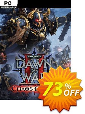 Warhammer 40,000 Dawn of War II Chaos Rising PC (EU) discount coupon Warhammer 40,000 Dawn of War II Chaos Rising PC (EU) Deal 2024 CDkeys - Warhammer 40,000 Dawn of War II Chaos Rising PC (EU) Exclusive Sale offer 