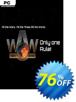Wars Across the World PC 優惠券，折扣碼 Wars Across the World PC Deal 2024 CDkeys，促銷代碼: Wars Across the World PC Exclusive Sale offer 