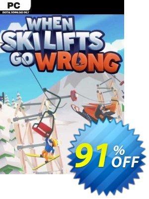 When Ski Lifts Go Wrong PC销售折让 When Ski Lifts Go Wrong PC Deal 2024 CDkeys