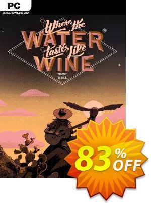 Where the Water Tastes Like Wine PC offering deals Where the Water Tastes Like Wine PC Deal 2024 CDkeys. Promotion: Where the Water Tastes Like Wine PC Exclusive Sale offer 