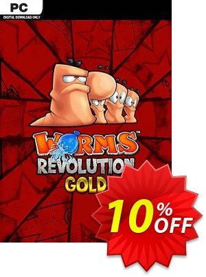 Worms Revolution Gold Edition PC销售折让 Worms Revolution Gold Edition PC Deal 2024 CDkeys