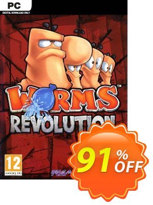 Worms Revolution PC Coupon, discount Worms Revolution PC Deal 2024 CDkeys. Promotion: Worms Revolution PC Exclusive Sale offer 