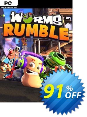 Worms Rumble PC offering deals Worms Rumble PC Deal 2024 CDkeys. Promotion: Worms Rumble PC Exclusive Sale offer 