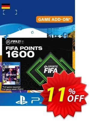 FIFA 21 Ultimate Team 1600 Points Pack PS4/PS5 (Germany) discount coupon FIFA 21 Ultimate Team 1600 Points Pack PS4/PS5 (Germany) Deal 2022 CDkeys - FIFA 21 Ultimate Team 1600 Points Pack PS4/PS5 (Germany) Exclusive Sale offer for iVoicesoft