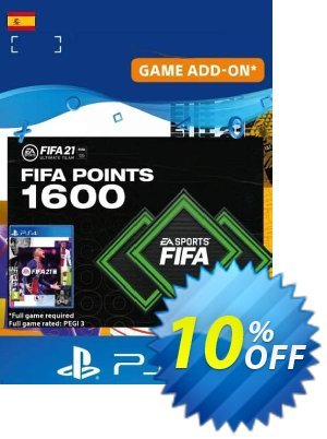 FIFA 21 Ultimate Team 1600 Points Pack PS4/PS5 (Spain) discount coupon FIFA 21 Ultimate Team 1600 Points Pack PS4/PS5 (Spain) Deal 2022 CDkeys - FIFA 21 Ultimate Team 1600 Points Pack PS4/PS5 (Spain) Exclusive Sale offer for iVoicesoft