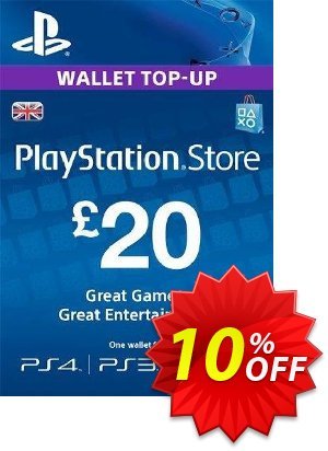 Playstation Network Card - £20 (PS Vita/PS3/PS4) Gutschein rabatt Playstation Network Card - £20 (PS Vita/PS3/PS4) Deal 2024 CDkeys Aktion: Playstation Network Card - £20 (PS Vita/PS3/PS4) Exclusive Sale offer 