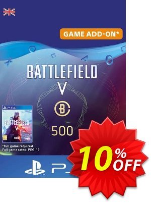 Battlefield V 5 - Battlefield Currency 500 PS4 (UK) discount coupon Battlefield V 5 - Battlefield Currency 500 PS4 (UK) Deal 2022 CDkeys - Battlefield V 5 - Battlefield Currency 500 PS4 (UK) Exclusive Sale offer for iVoicesoft