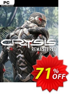 Crysis Remastered PC Gutschein rabatt Crysis Remastered PC Deal 2024 CDkeys Aktion: Crysis Remastered PC Exclusive Sale offer 